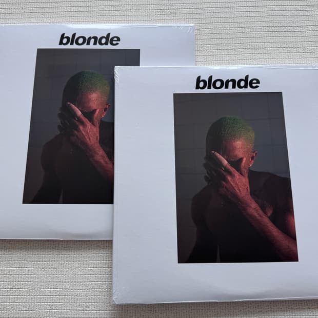 프랭크 오션 블론드 frank ocean blonde lp 바이닐