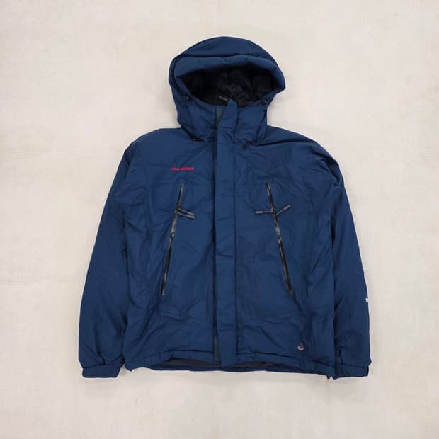 [L] 마무트 로고 후드 다운 패딩점퍼 1223J1