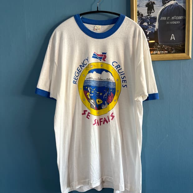 80‘s screen star Ringer Tee.