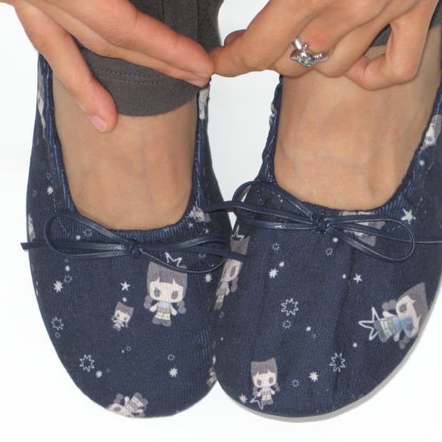 코이세이오 셔링 플랫슈즈 네이비 1사이즈 230~235