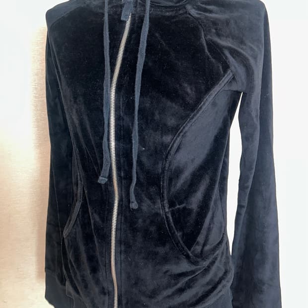 Y2K 후드집업 트레이닝복 세트 로우라이즈