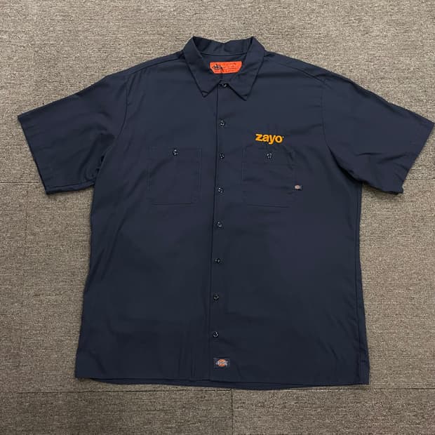 (2XL) Dickies 디키즈 반팔 셔츠 자수