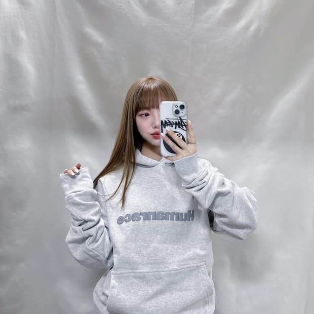 아디다스 • 휴먼레이스 퍼렐 오버핏 후드 