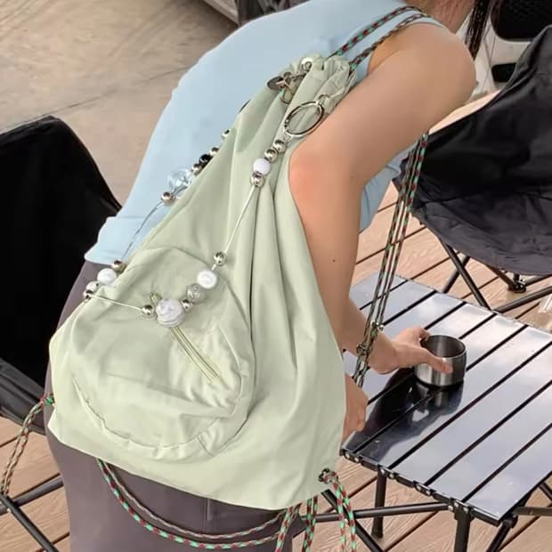 나일론 백팩