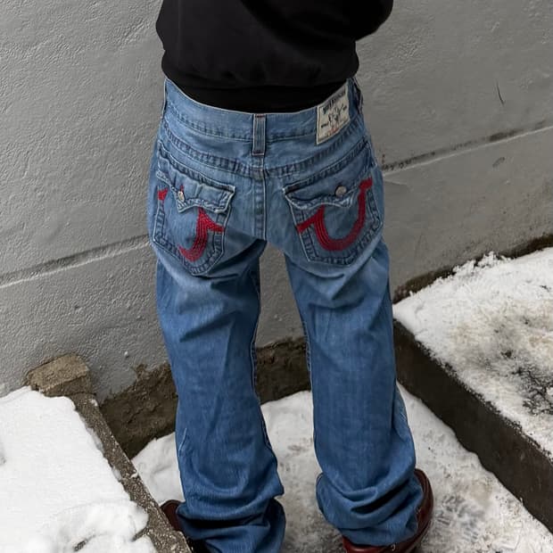 트루릴리전 스트레이트핏