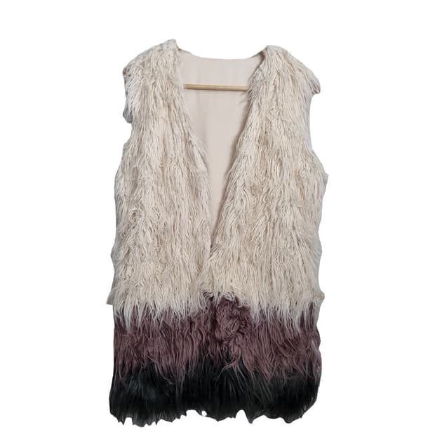 SENSE OF PLACE 어반리서치 그라데이션 퍼 롱 베스트 