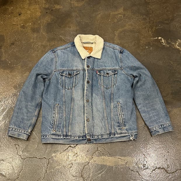 리바이스 쉐르파 데님 자켓 XL