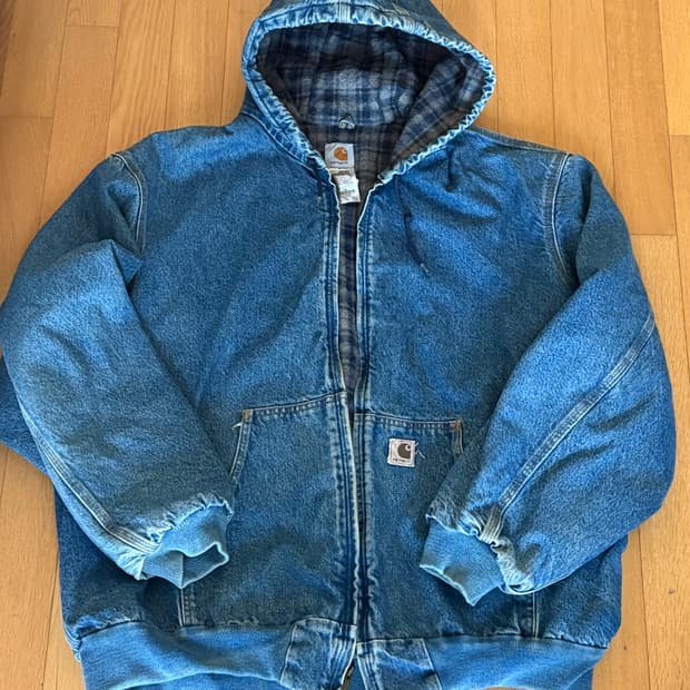 칼하트 j139 데님 자켓