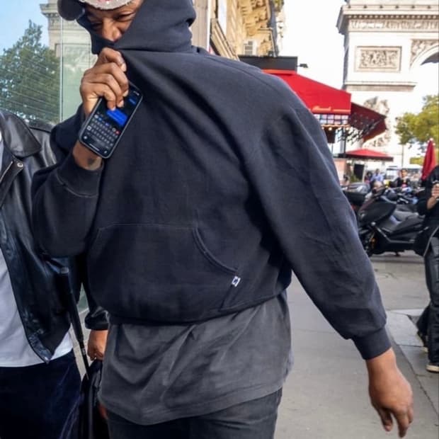 90s USA 러셀 빈티지 후드 블랙 XL