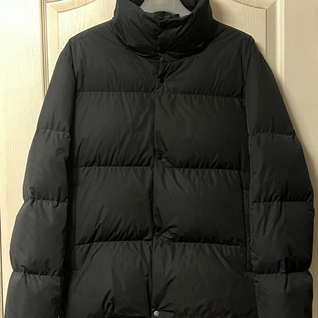 코스 푸퍼 패딩 블랙