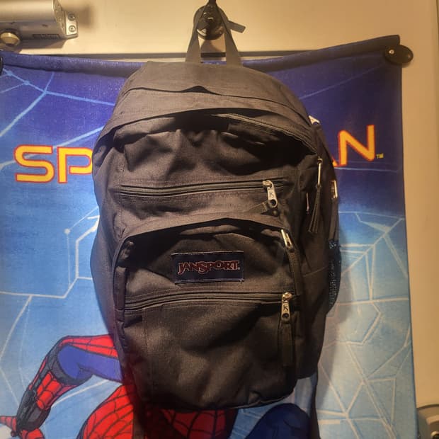 잔스포츠 블랙 백팩