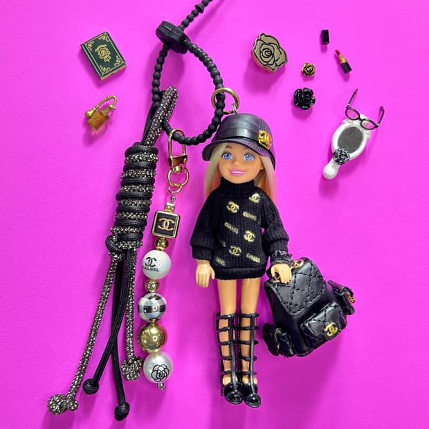 (16)바비키링 정품USA 마텔사 바비인형 커스텀키링