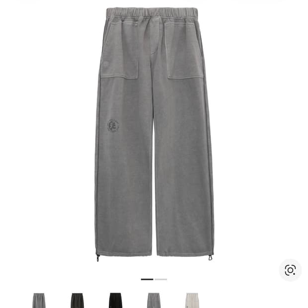 폴리테루 1011 퍼티그 스웨트팬츠 1.2v 더티 그레이