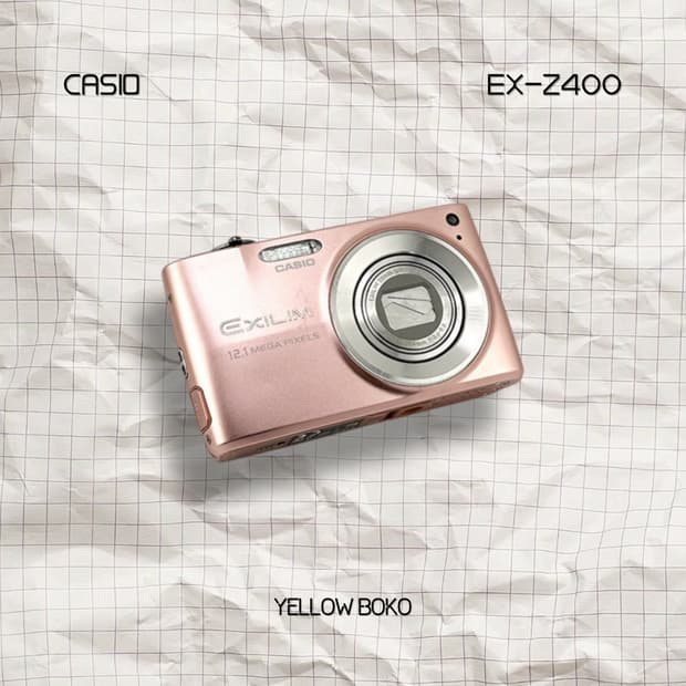 [NEW] CASIO 카시오 엑슬림 EX-Z400 레트로 디지털 카메라