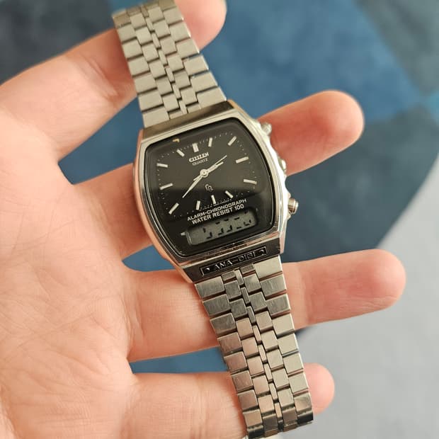 시티즌 아나디지 빈티지 시계