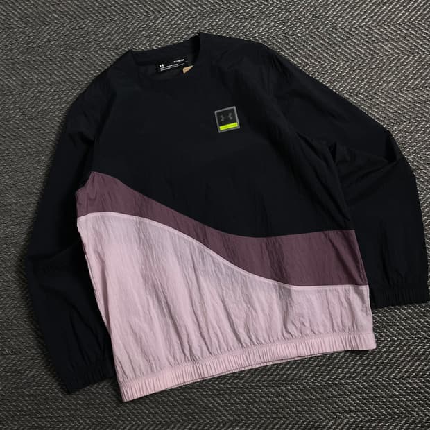 언더아머 박스 로고 나일론 우븐 웜업 y 4495