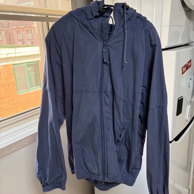 카키스 바람막이 빈티지 블루 XL