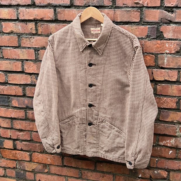 Sugar Cane Hound’s tooth Check Coverall 