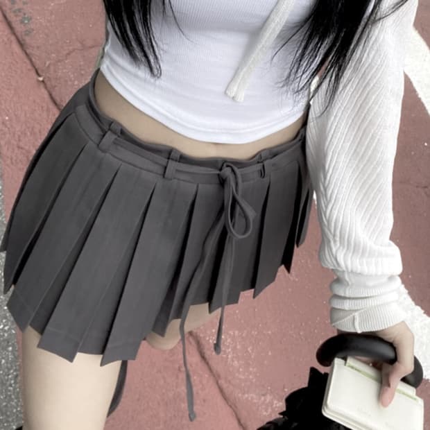 쓰리타임즈 치어리 스커트