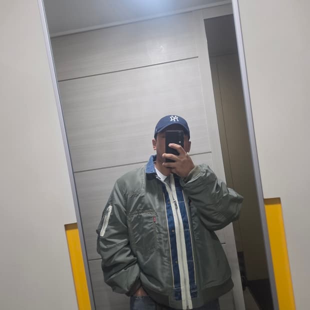 리바이스 x 사카이 데님 블루종 4사이즈