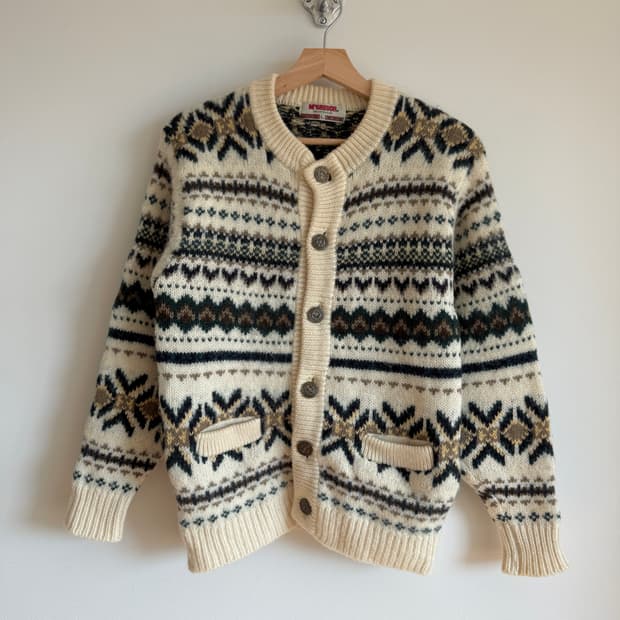 올드 맥그리거(McGREGOR) 해비울 가디건(JAPAN)