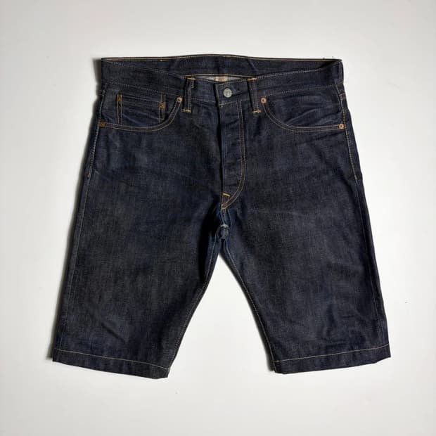 더블알엘 RRL 버튼플라이 데님 반바지 R1548