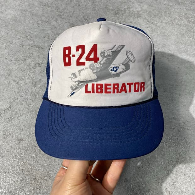 [OS] 90s CAPITAL B-24 LIBERATOR 빈티지 매쉬캡