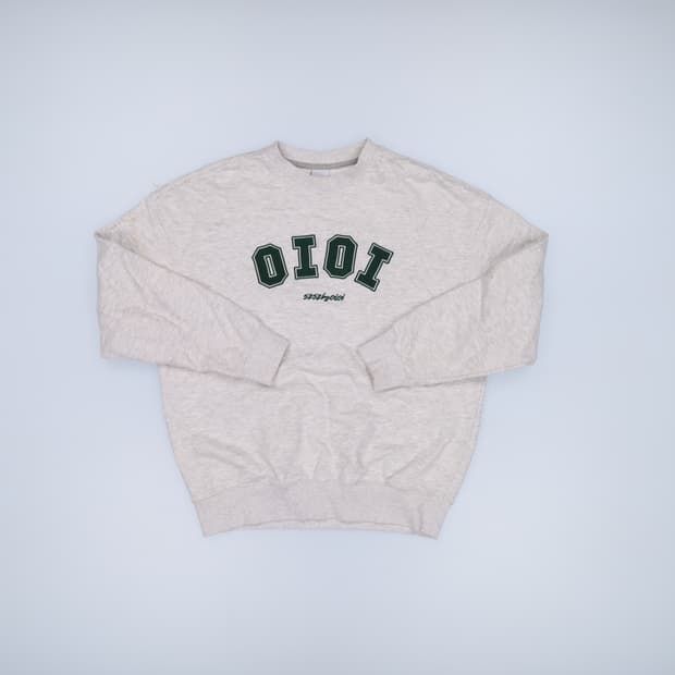 [M] OIOI 멜란지 맨투맨 티셔츠 0119H1