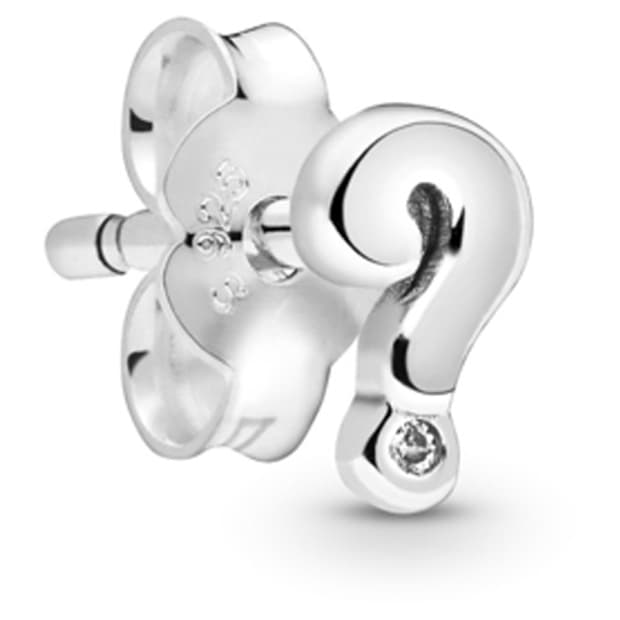 판도라 한정판 물음표 귀걸이