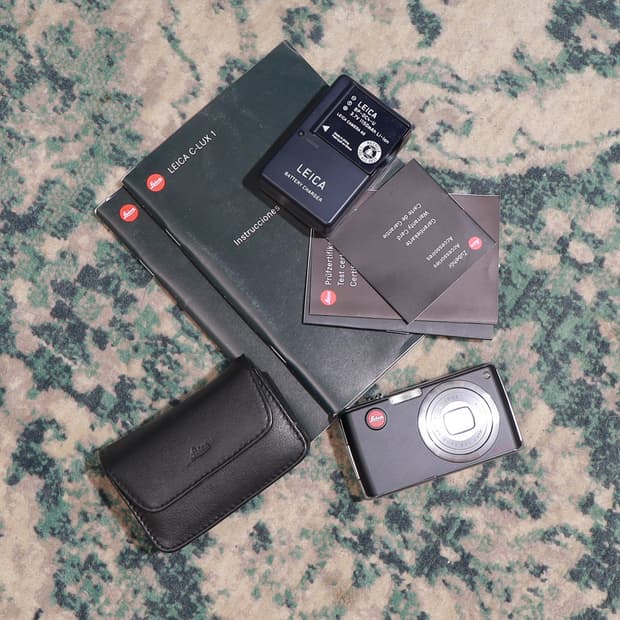 Leica 라이카 C-LUX 1 블랙 디지털카메라 거의새상품