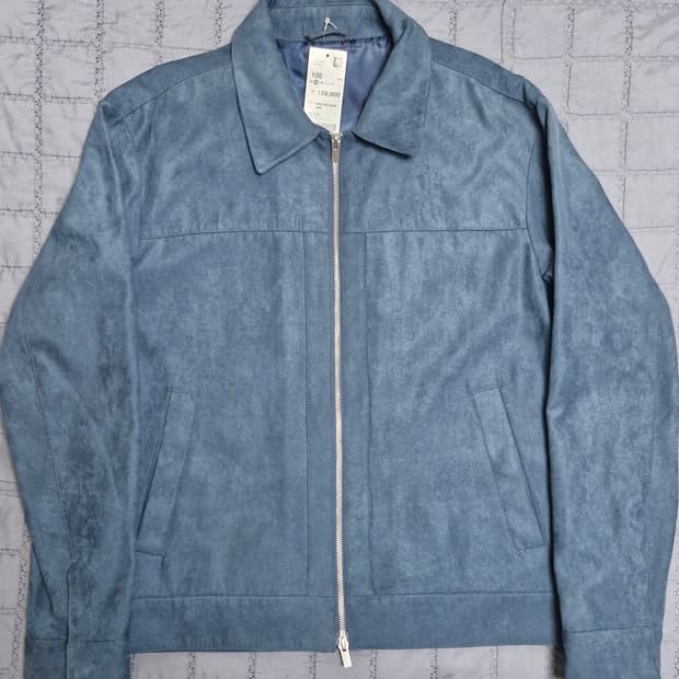 탑텐 스웨이드 트러커 자켓