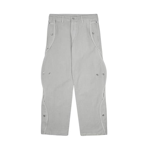 산산기어 코튼 웨이브 팬츠 그레이 1