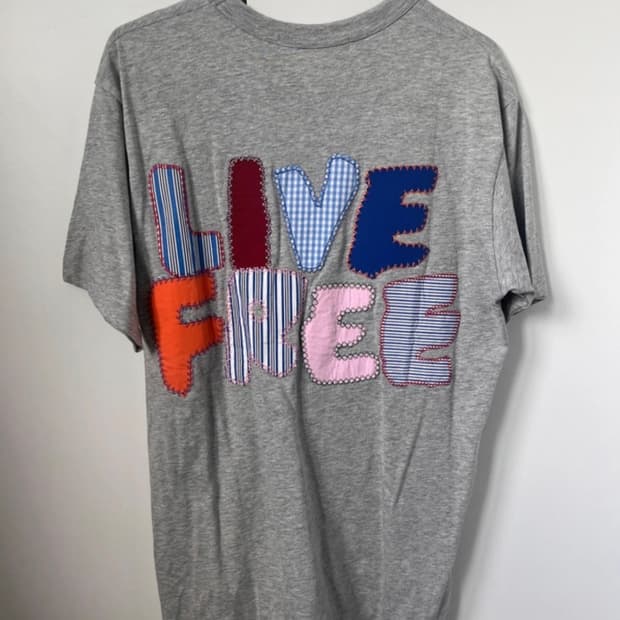 Comme Des Garçons 꼼데가르송 티셔츠 live free M