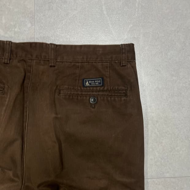 [34] 빈폴 브라운 면 치노바지 팬츠