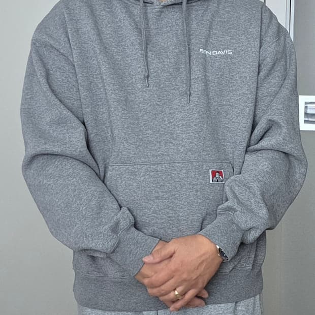 벤데이비스 (Ben Davis) 후드티 다크 그레이 (XL) 105~11
