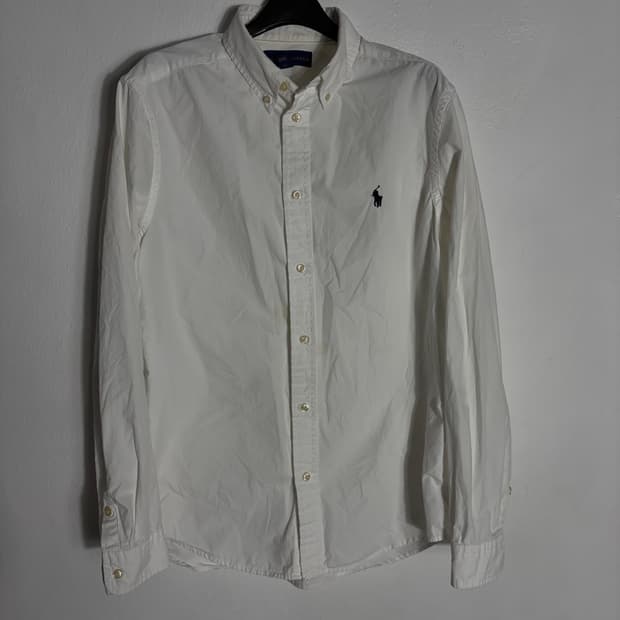 폴로 랄프로렌 화이트 셔츠(XL)