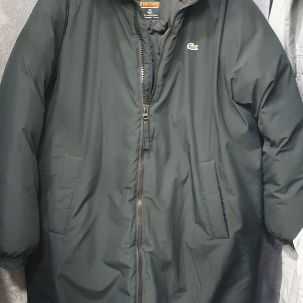 라코스테 남성 에코다운 롱패딩 FR 52