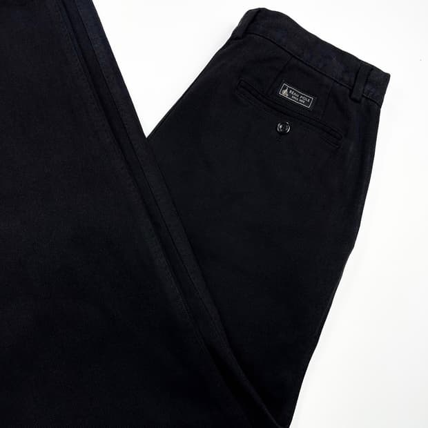 빈폴 클래식 블랙 코튼 치노팬츠 (30인치)