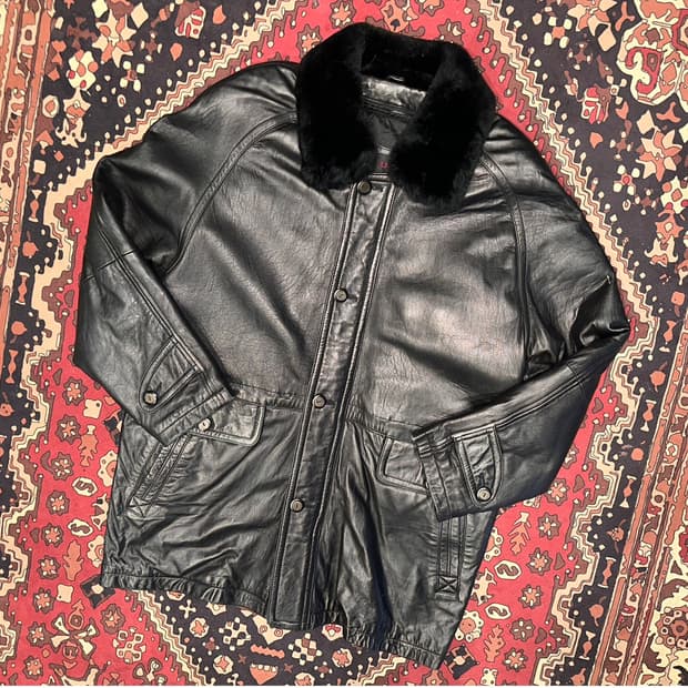 ( XL-2XL ) 가죽하프 양가죽자켓 가죽코트 가죽카코트 레더자켓