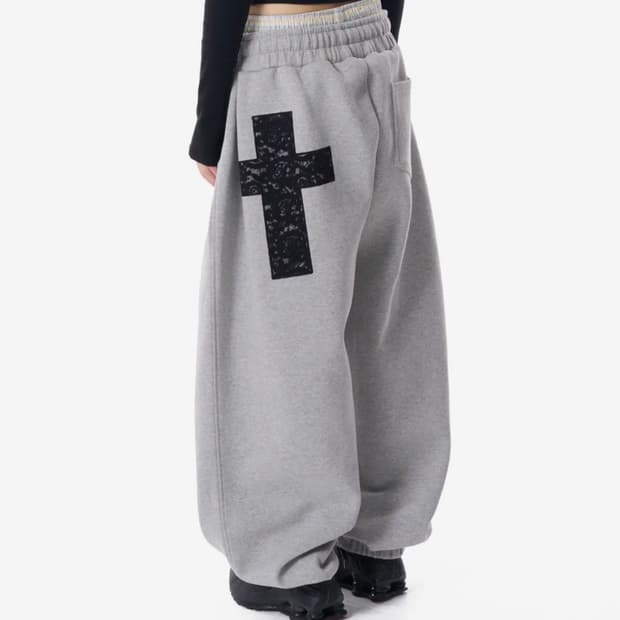 아캄 Laced CROS2 Patch 스웻팬츠