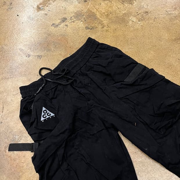 [정품/XL] 나이키 ACG 블랙 카고 바지 b14