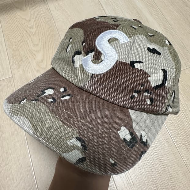 슈프림 볼캡 데저트카모