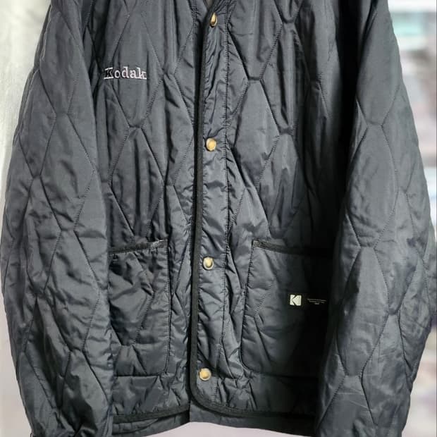 코닥 퀼팅 자켓 L