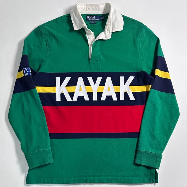 폴로 랄프로렌 하이테크 카약 럭비티 