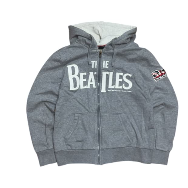 빈티지 비틀즈 유니언잭 y2k 후드집업 