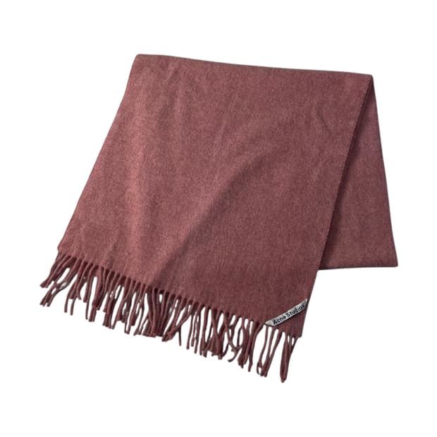 아크네스튜디오 울 핑크 머플러