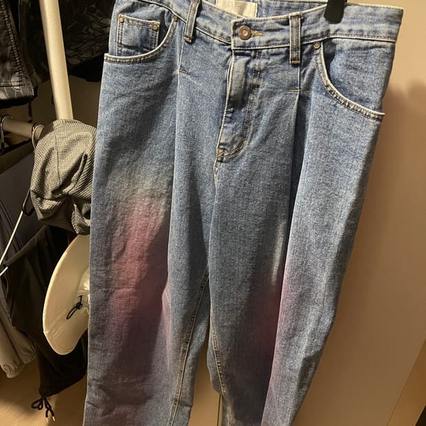 친다운 paint denim