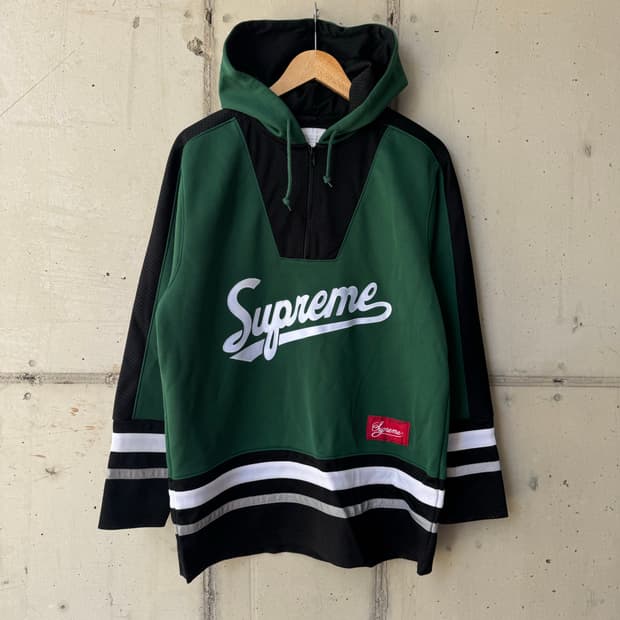 Fw16 슈프림 3M 리프렉티브 하키 후드티