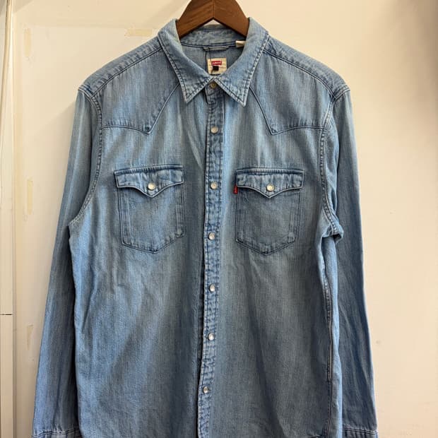 N16. 리바이스 데님셔츠 청셔츠