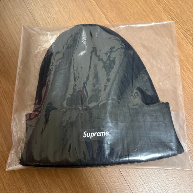 [25ss/검정] 슈프림 오버라이드 비니 새제품 판매